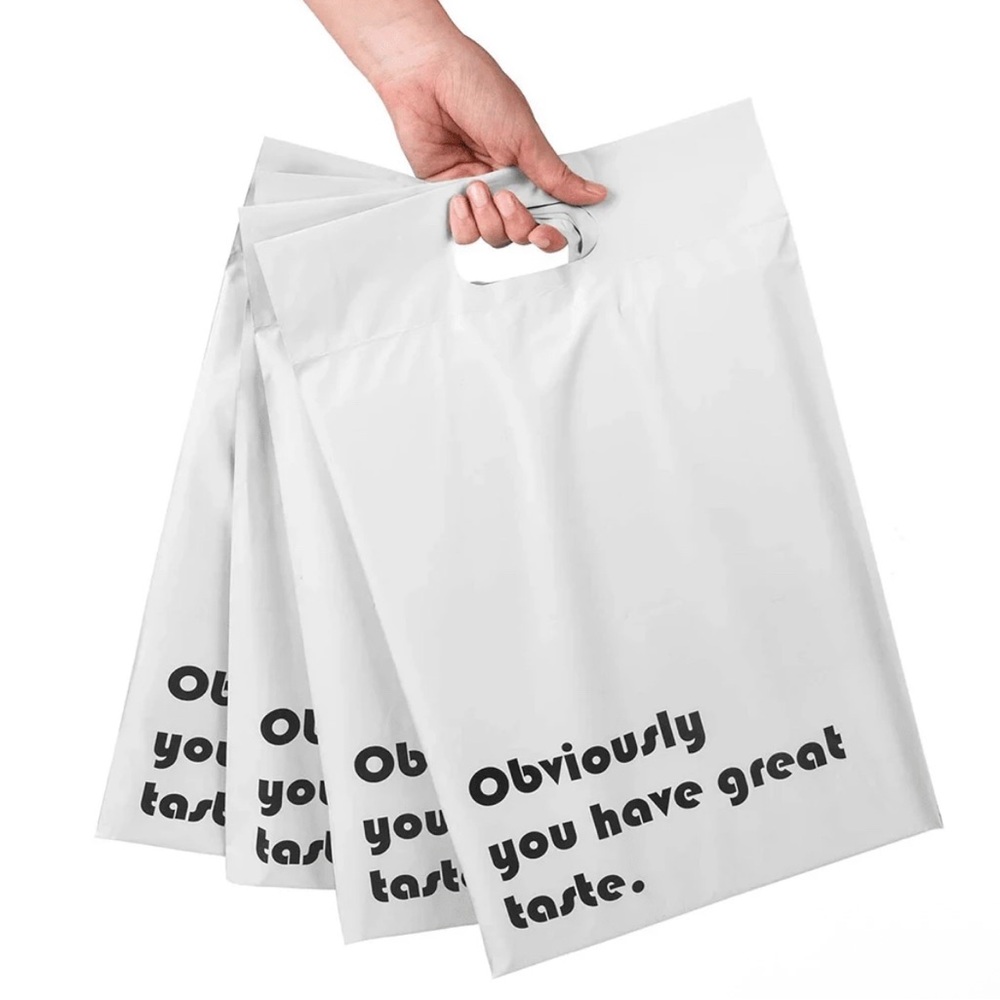 White Polymailers, 20 ct